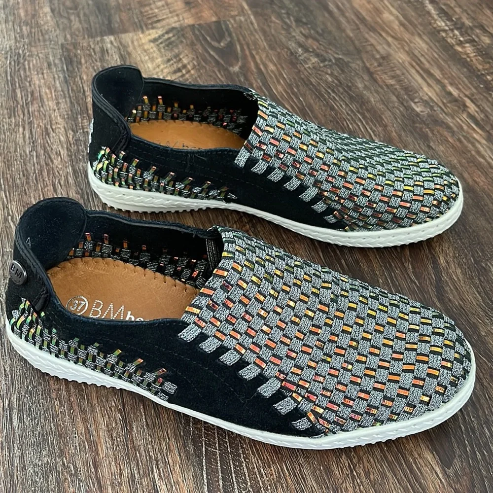 Bernie Mav | Womens Sneaker | Bronze/Plasma | Stitched Fortune sneakers size 37. - Picture 2 of 5